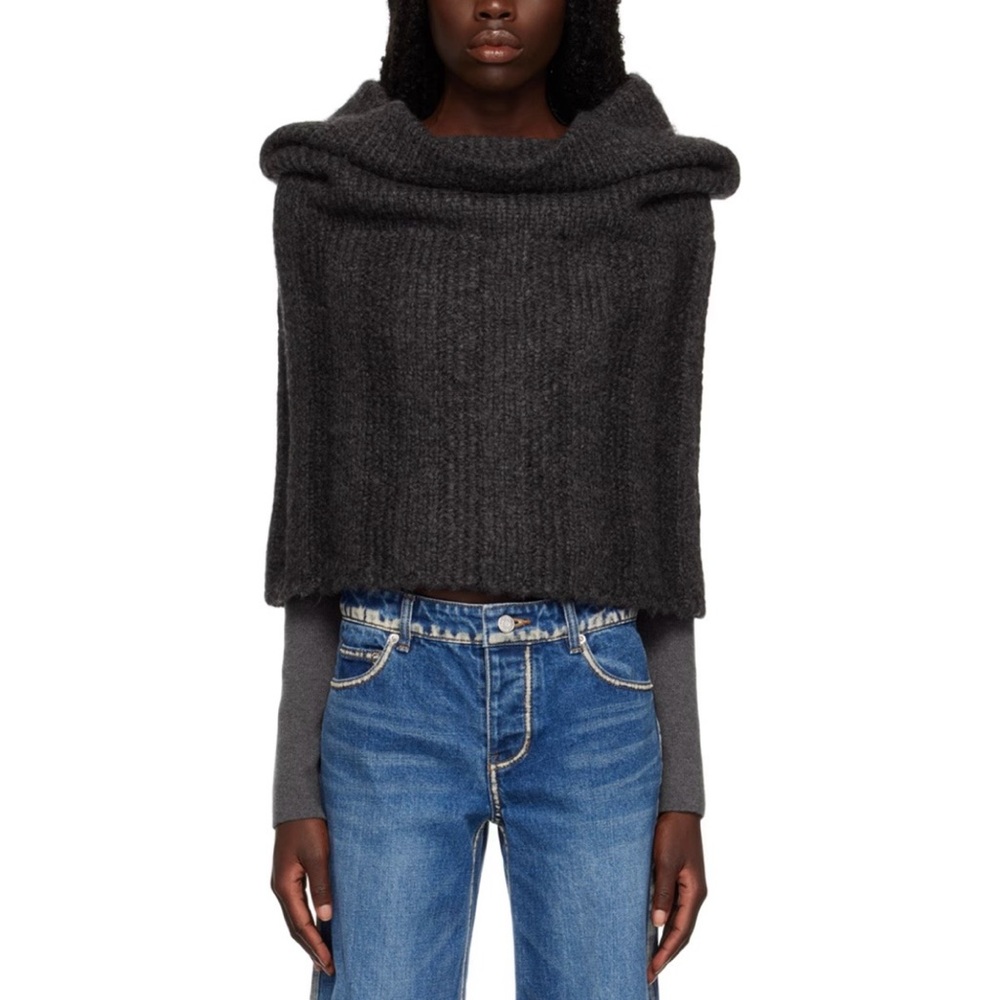 We11done Charcoal Gray Women's Sweater